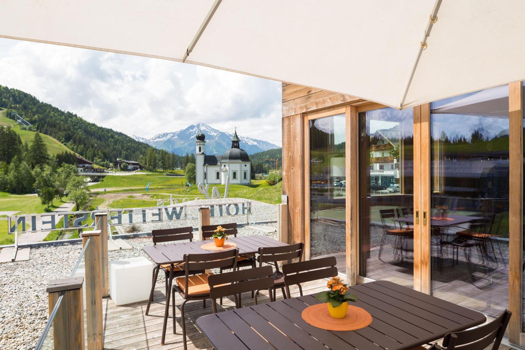 Hotel Wetterstein Seefeld in Tirol Exterior foto